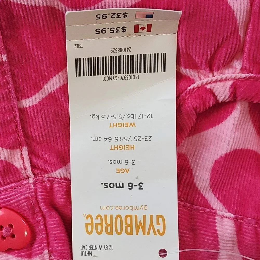 Gymboree adorable corduroy